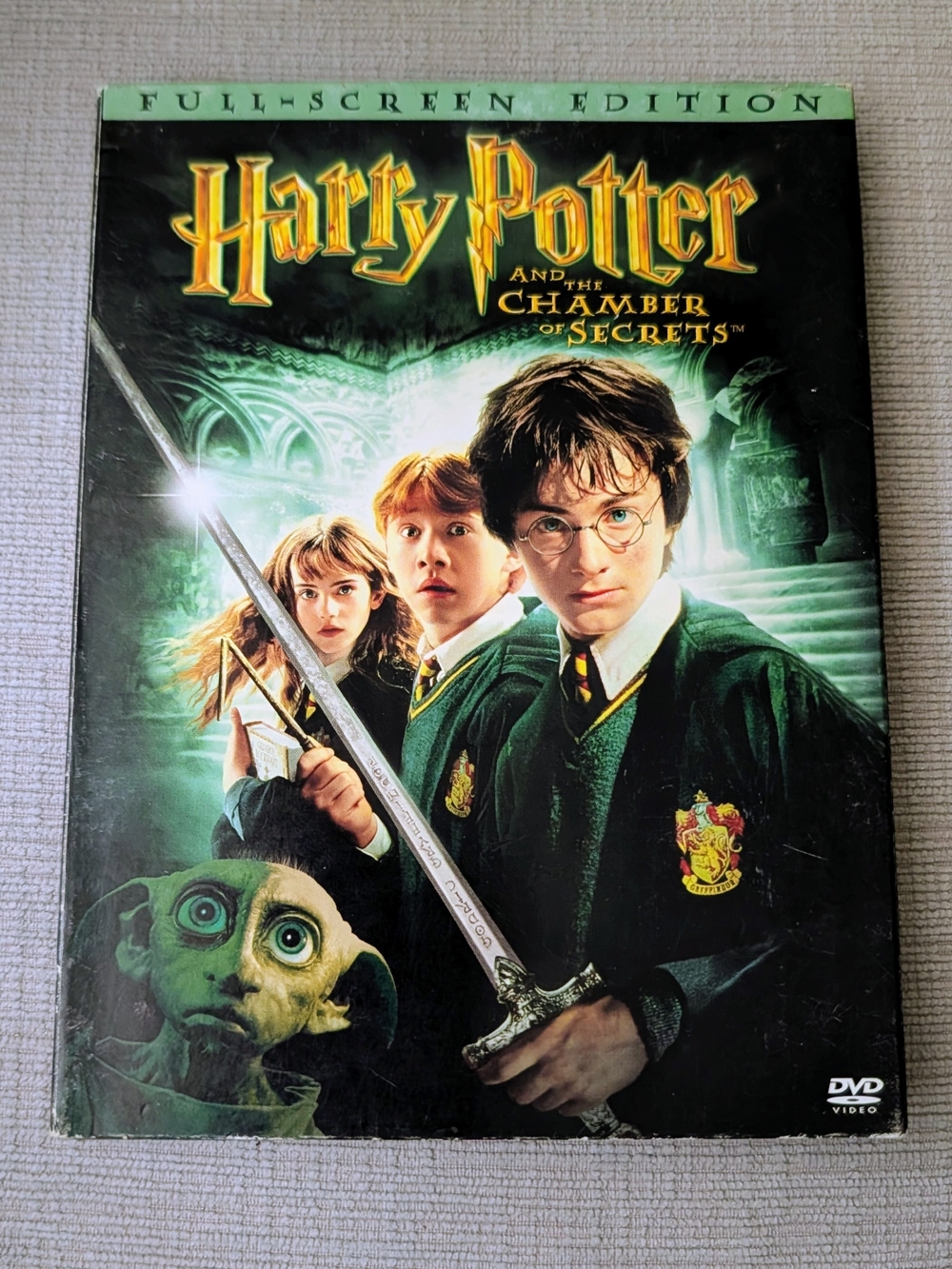 Harry Potter and the Chamber of Secrets DVD Movie
